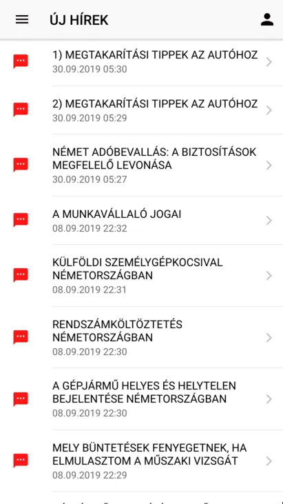 Német Biztosítás | Indus Appstore | Screenshot