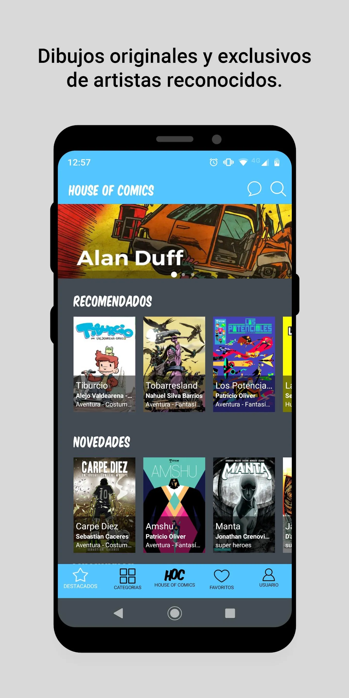 House of Comics | Indus Appstore | Screenshot