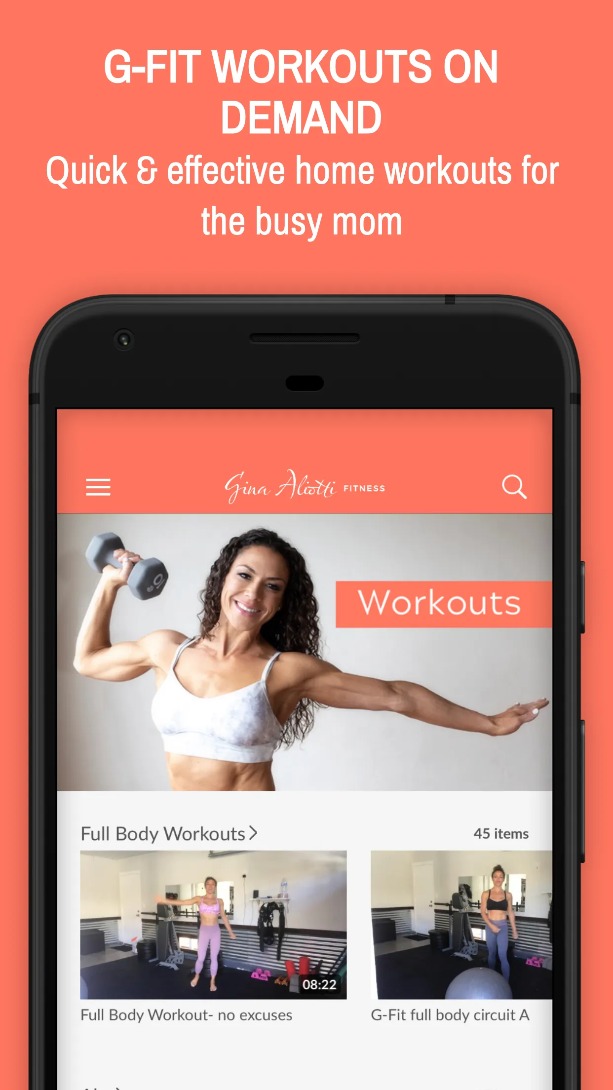 G-FIT: Gina Aliotti Fitness | Indus Appstore | Screenshot