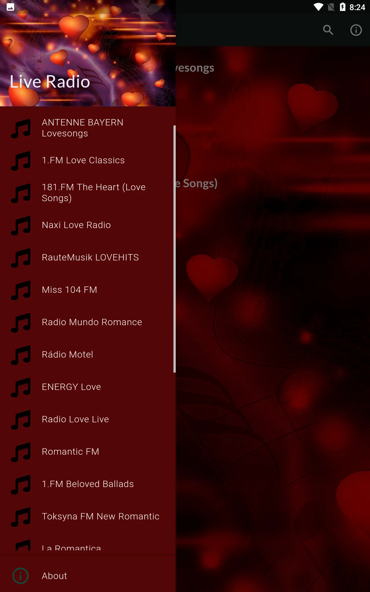 Online Radio Love - Love Music | Indus Appstore | Screenshot