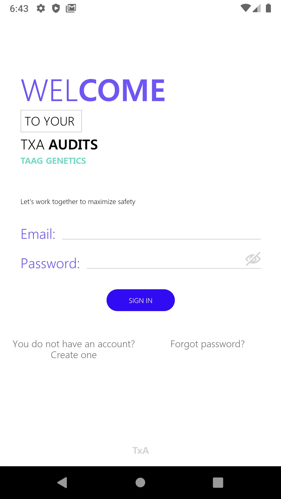 TxA Audits | Indus Appstore | Screenshot