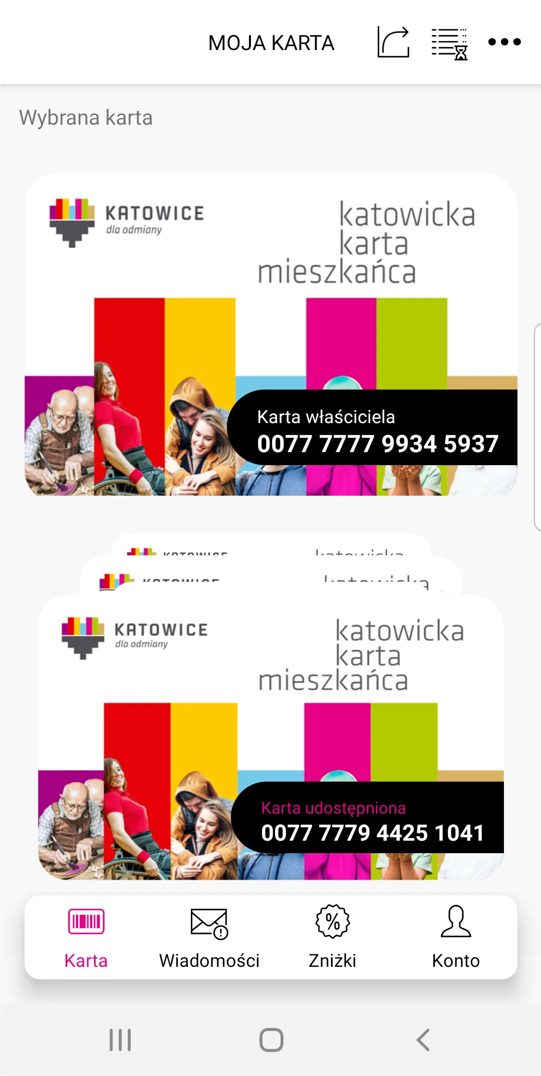 Katowice Citizen Card | Indus Appstore | Screenshot