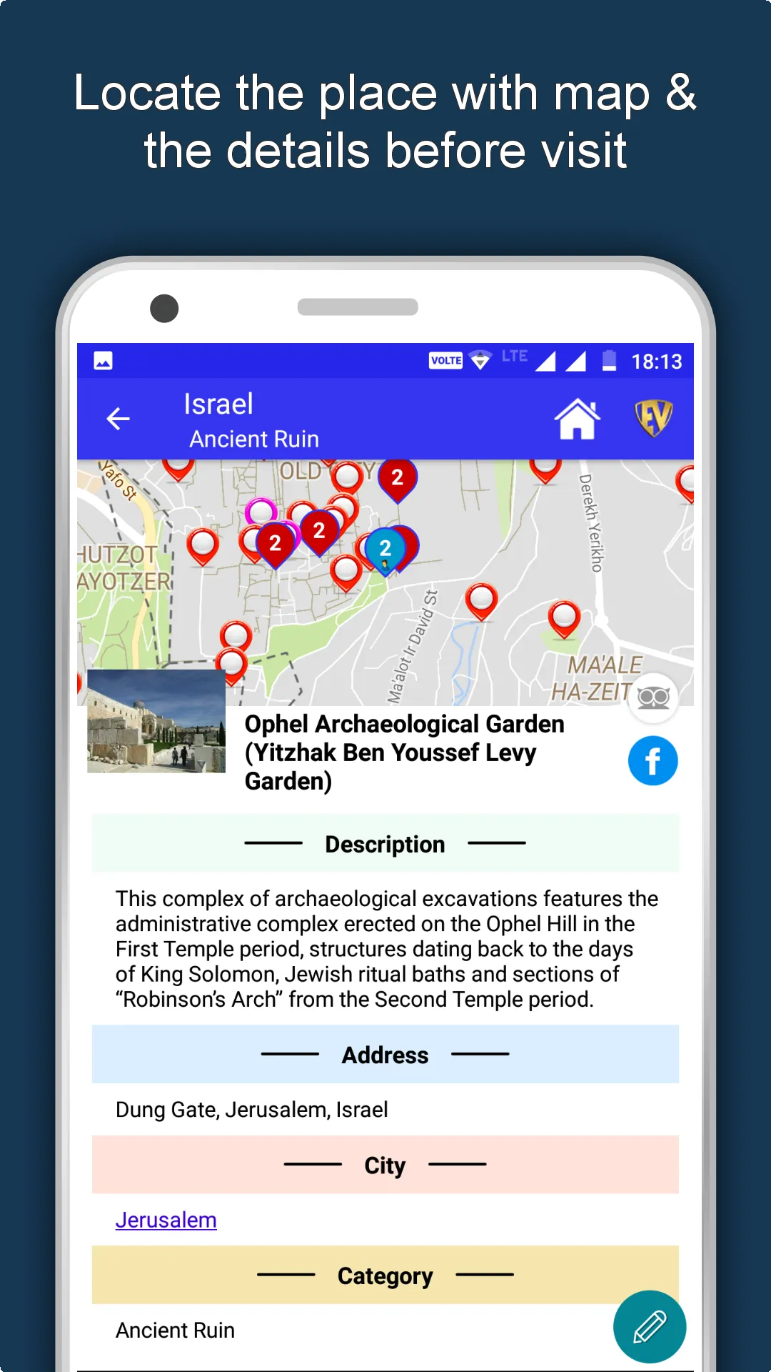 Israel Travel & Explore, Offli | Indus Appstore | Screenshot