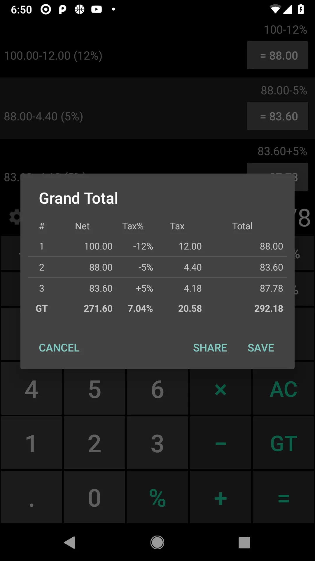 Calculator - Tax, VAT and GST | Indus Appstore | Screenshot