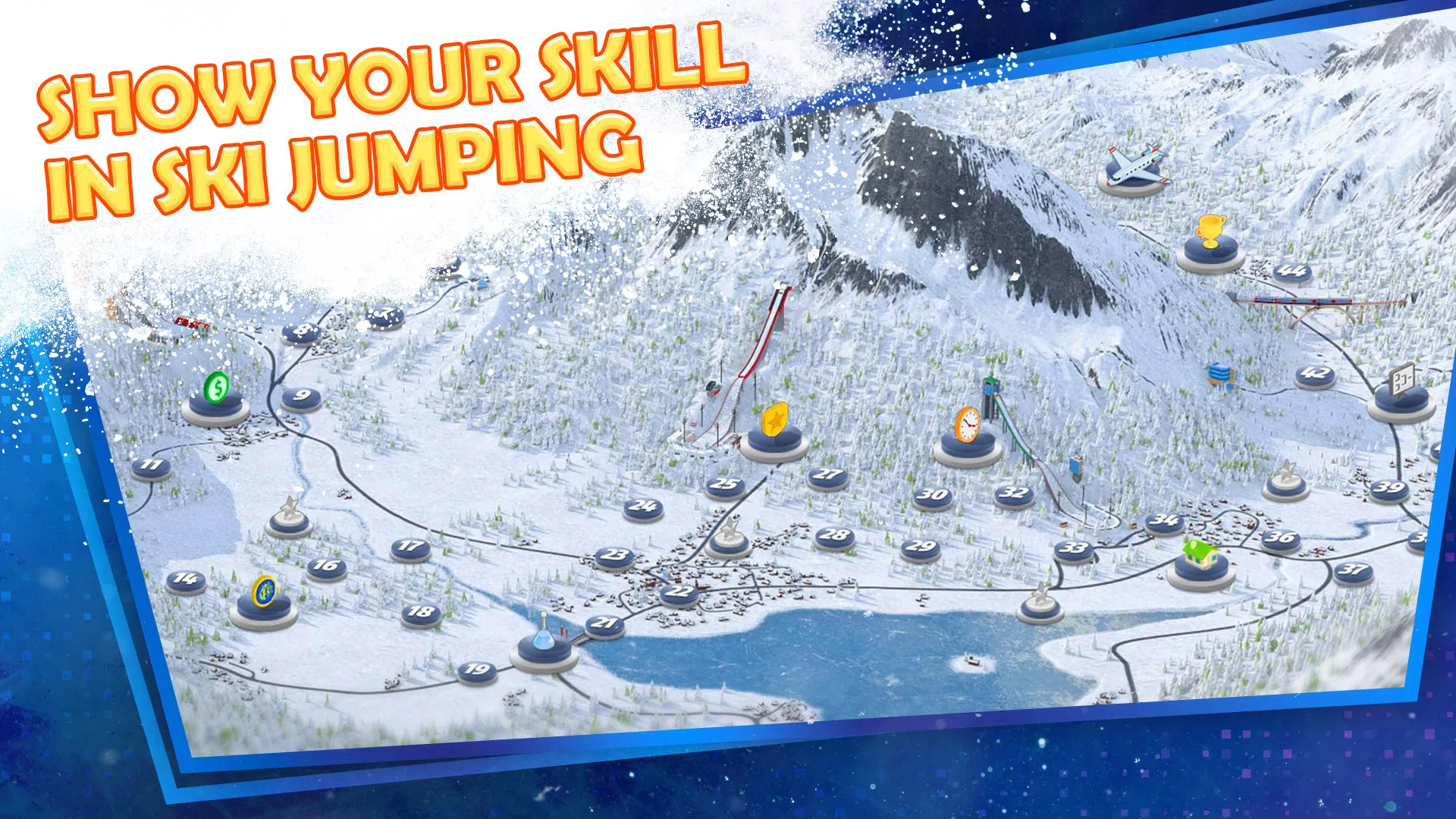 Ski Jump Mania 3 (s2) | Indus Appstore | Screenshot