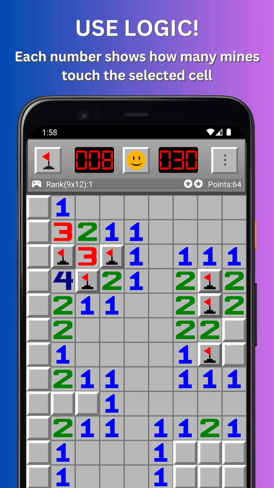 Minesweeper RETRO | Indus Appstore | Screenshot