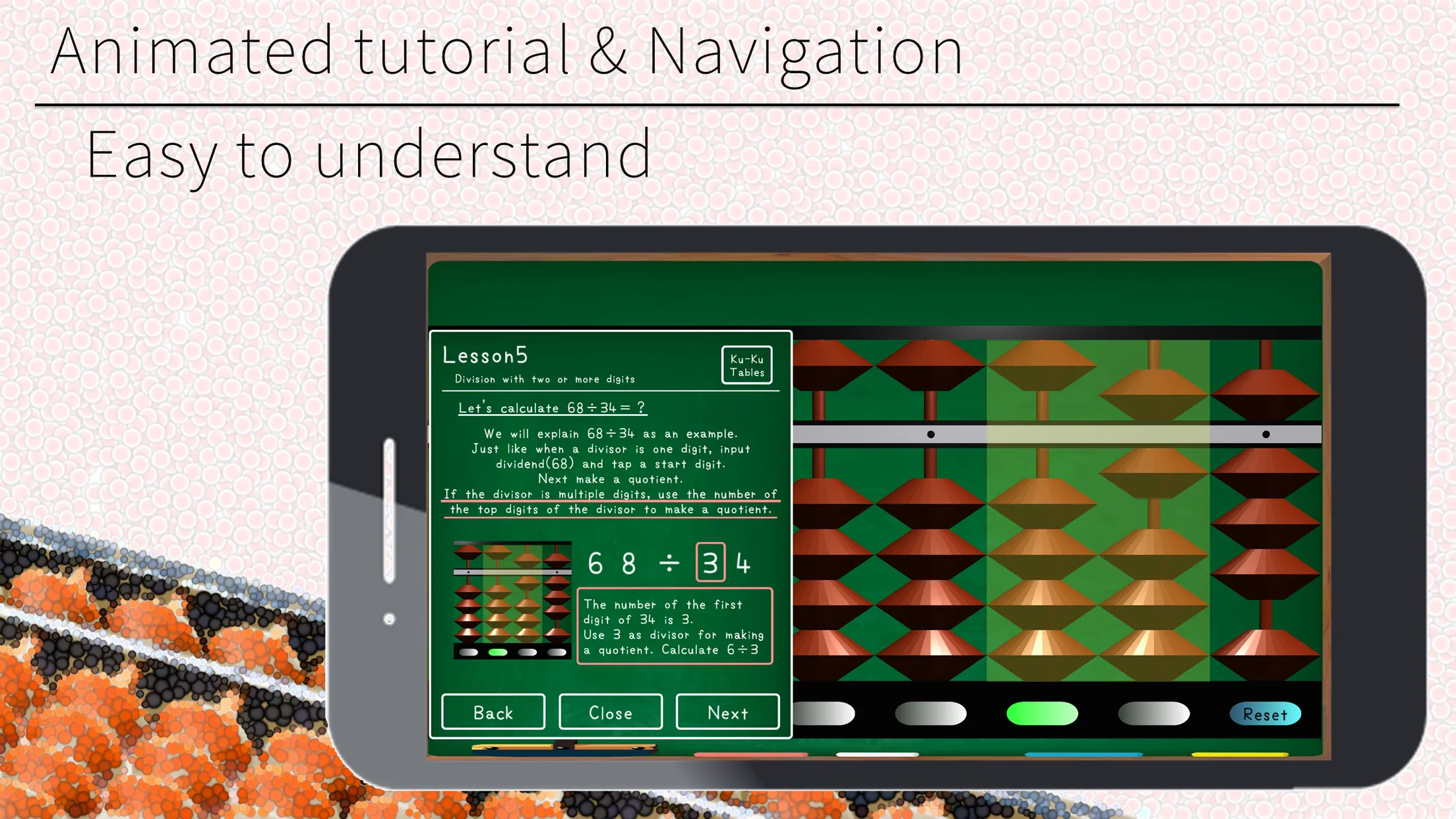 Abacus Lesson - Division - | Indus Appstore | Screenshot