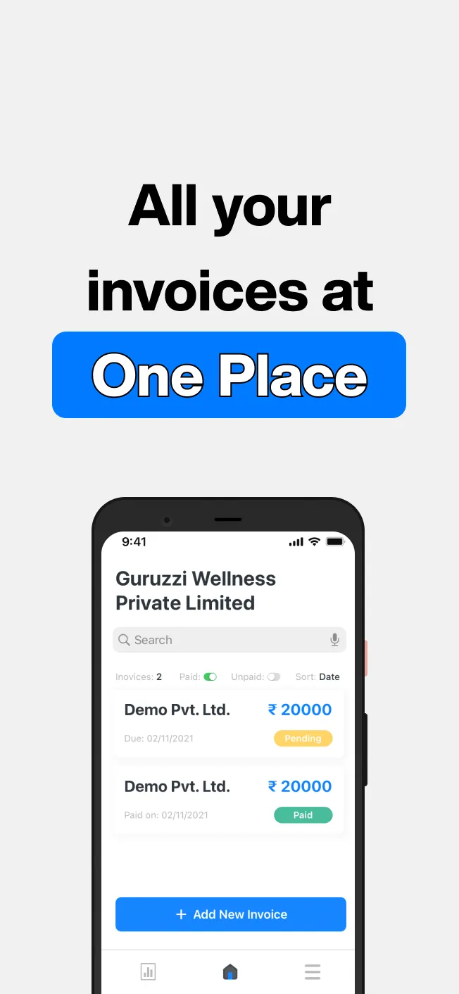 GST Billing Invoice Maker App | Indus Appstore | Screenshot