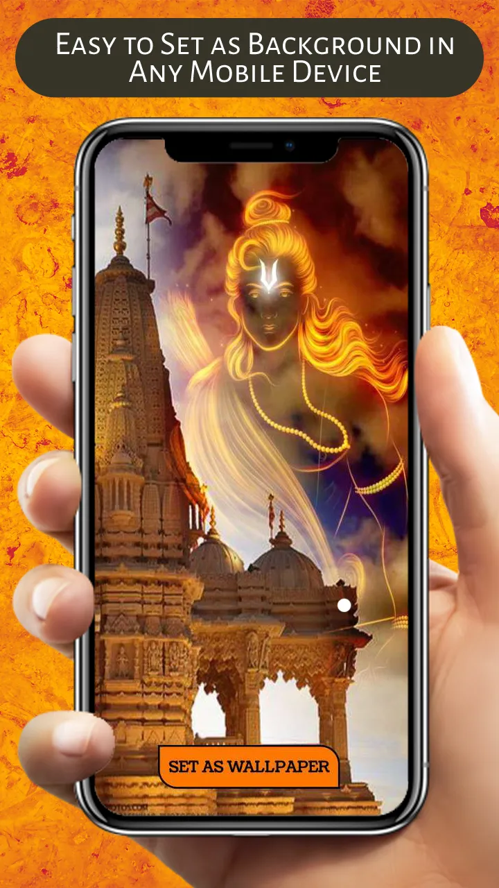 Ram Mandir Wallpaper Ayodhya | Indus Appstore | Screenshot