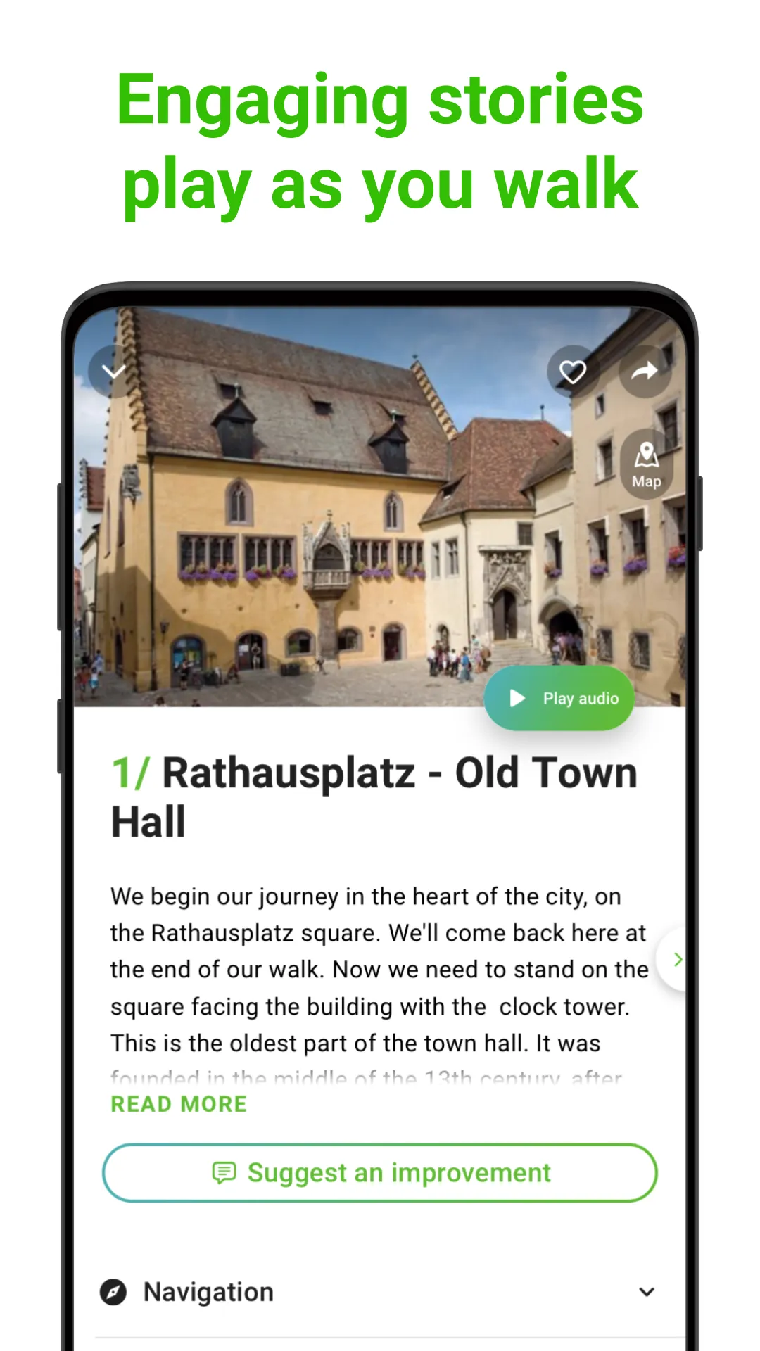 Regensburg SmartGuide | Indus Appstore | Screenshot