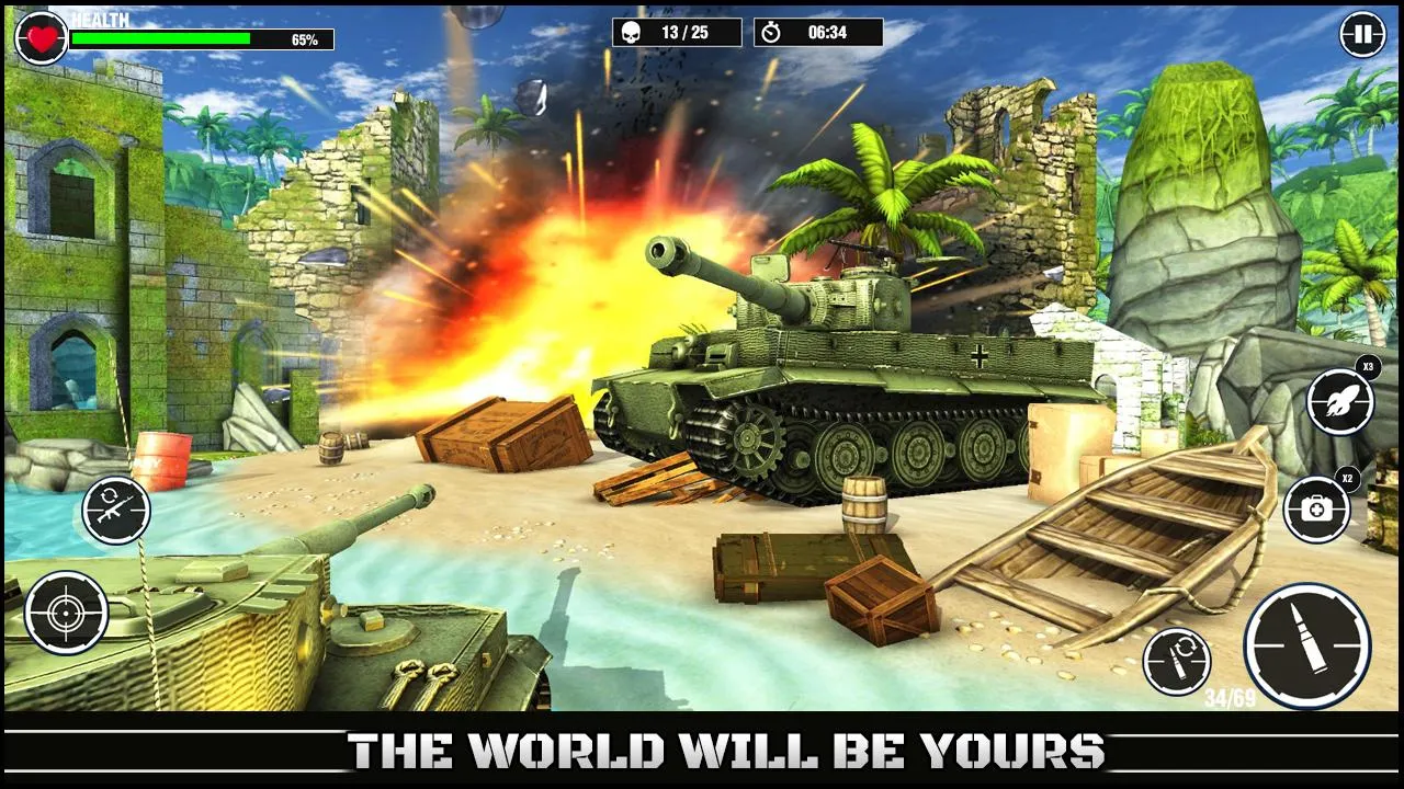 World War Army: Tank War Games | Indus Appstore | Screenshot