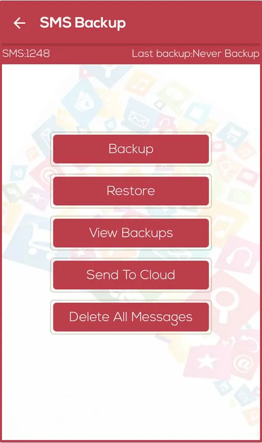 Rapid Backup & Restore - SMS,  | Indus Appstore | Screenshot