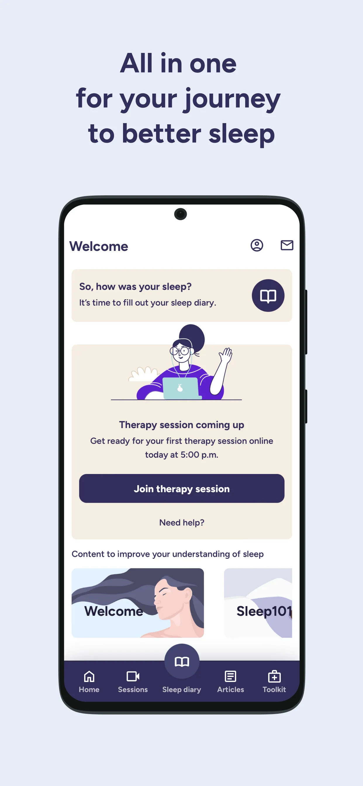 HALEO – Sleep Clinic | Indus Appstore | Screenshot