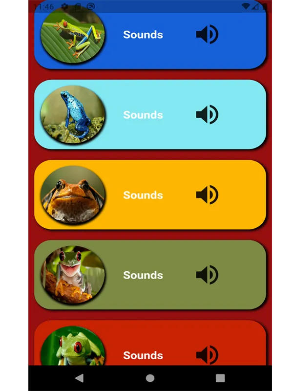 Sounds of frog | Indus Appstore | Screenshot