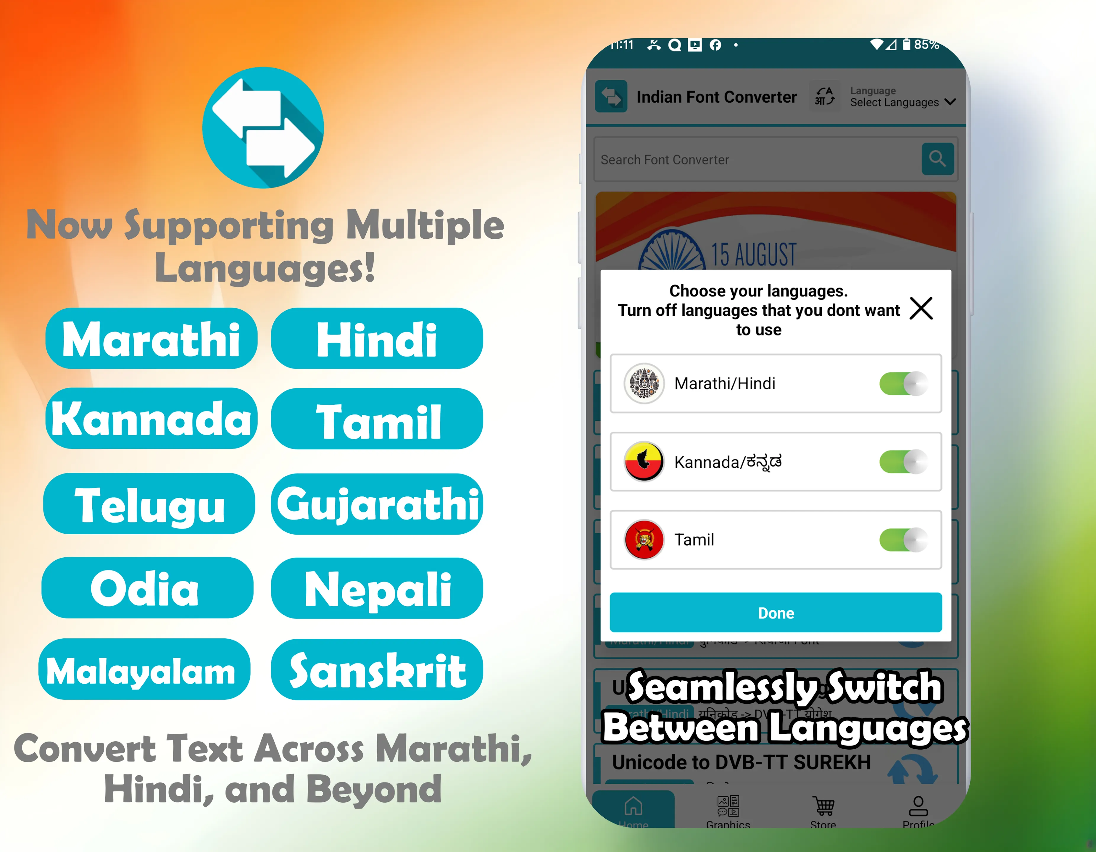 Indian Font Converter | Indus Appstore | Screenshot