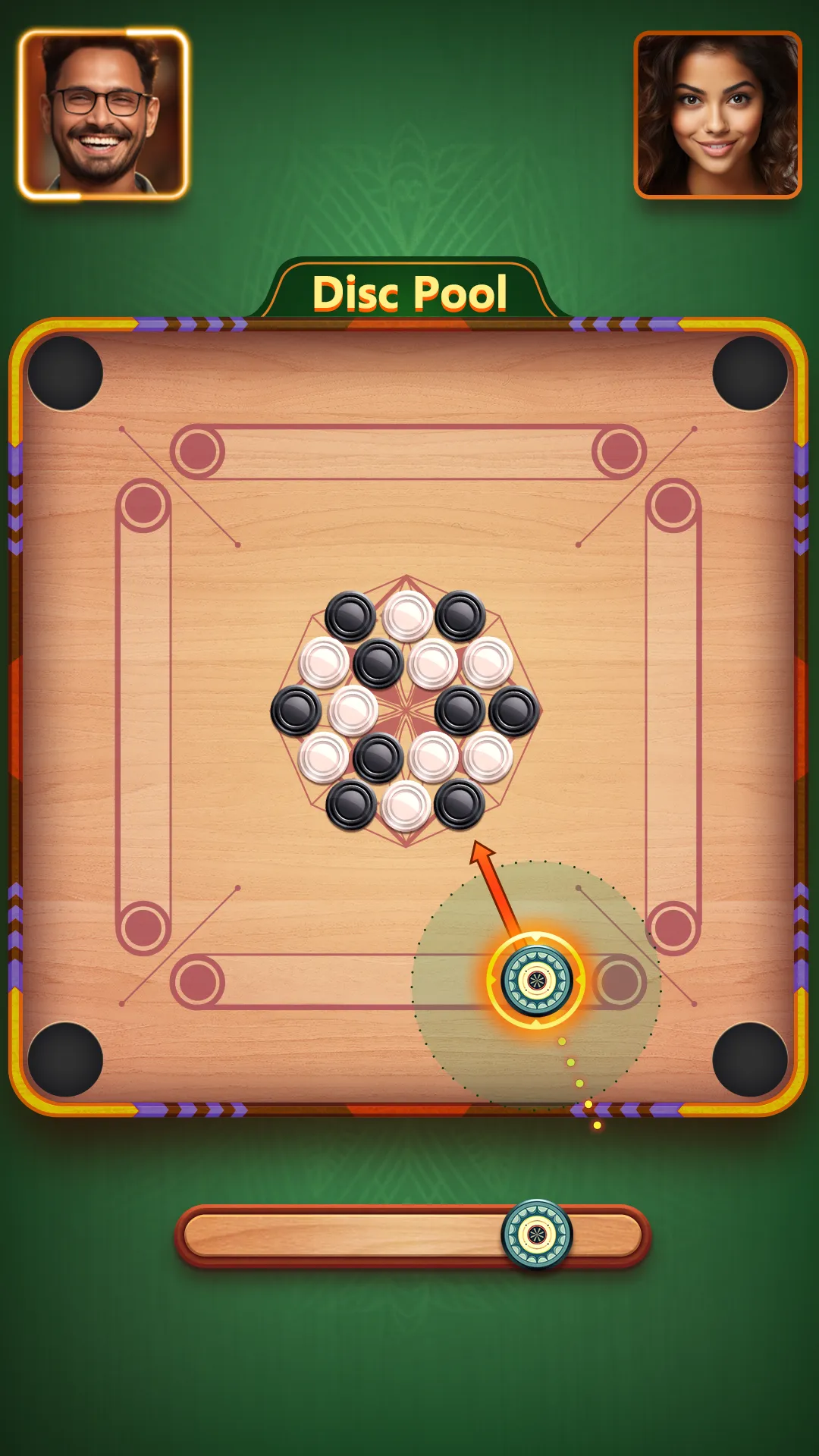 Carrom Plus-Disc Board Game | Indus Appstore | Screenshot