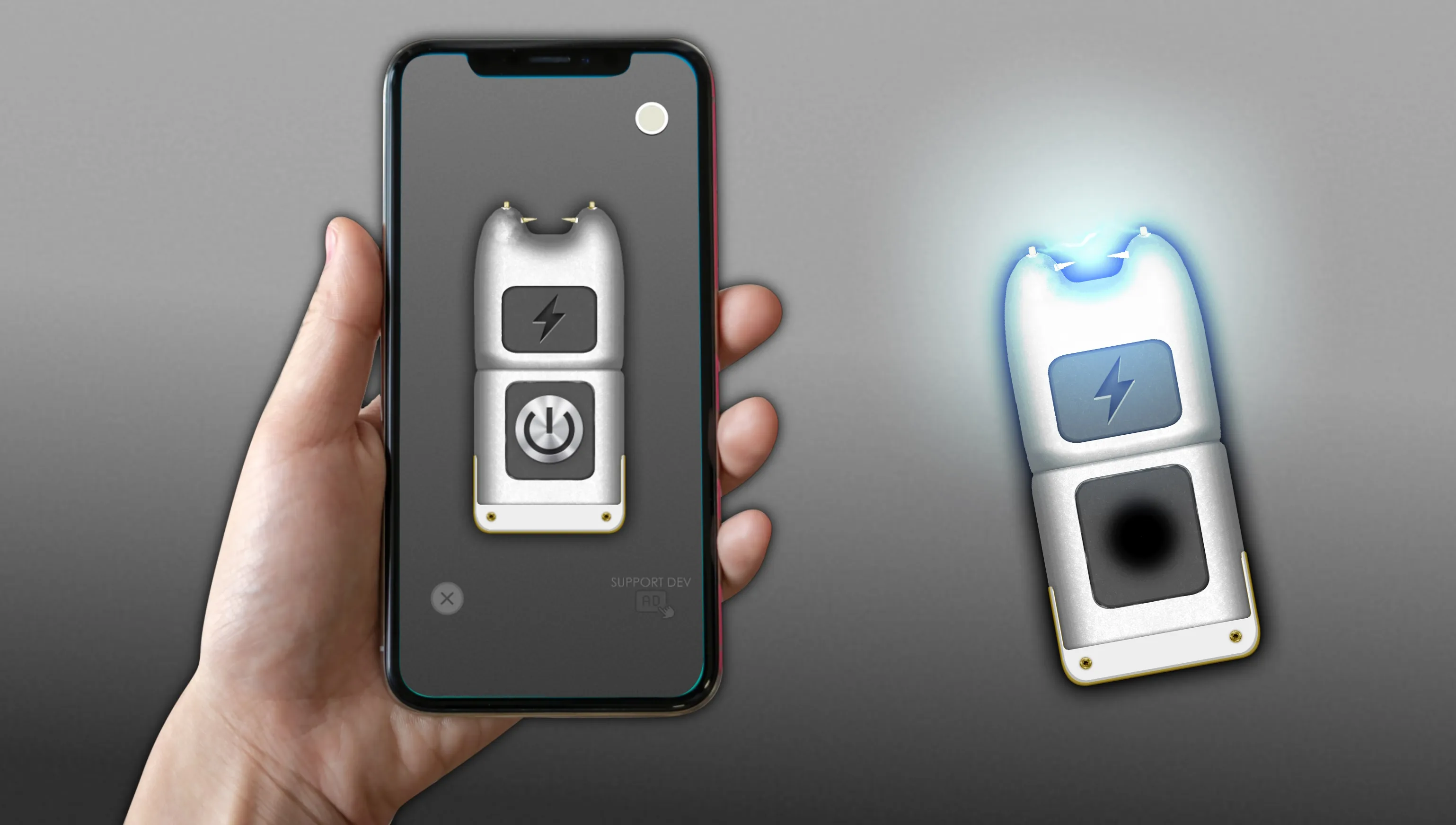 Electric Stun Gun Taser | Indus Appstore | Screenshot