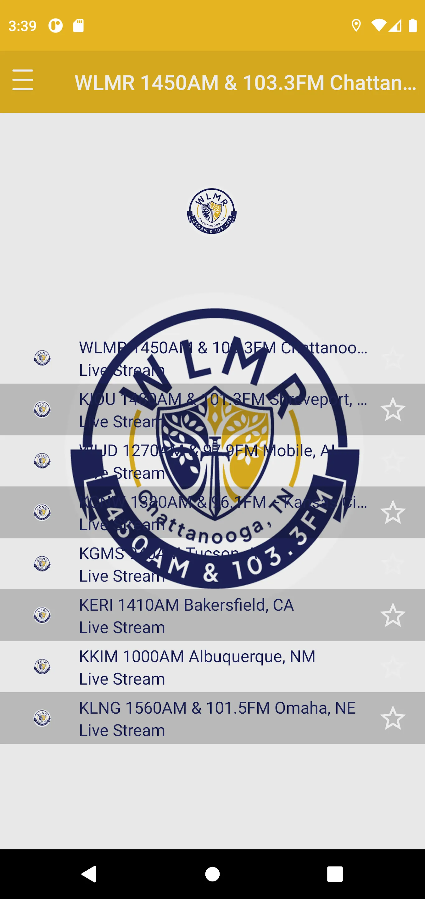 WLMR AM1450 & FM103.3 Radio | Indus Appstore | Screenshot