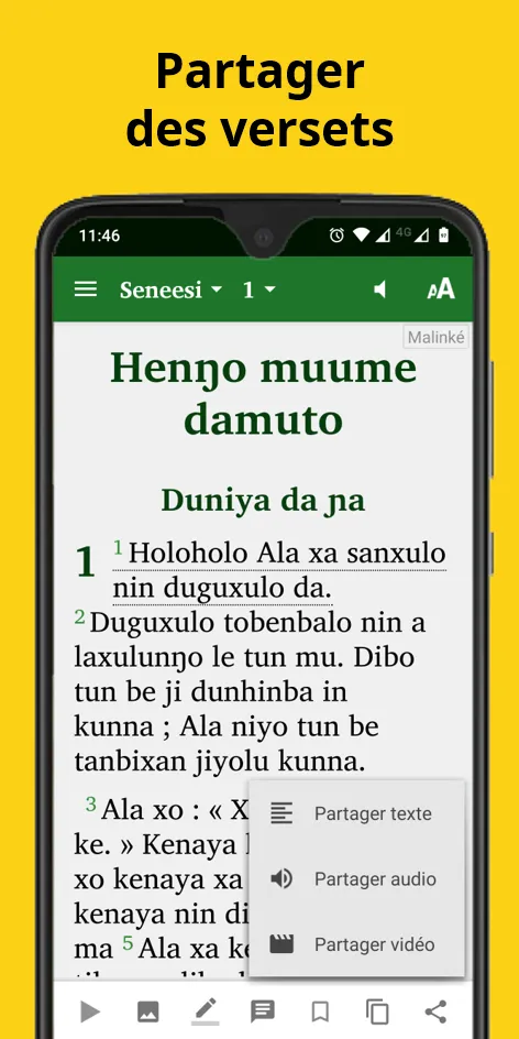 Bible in Kenieba Malinke | Indus Appstore | Screenshot