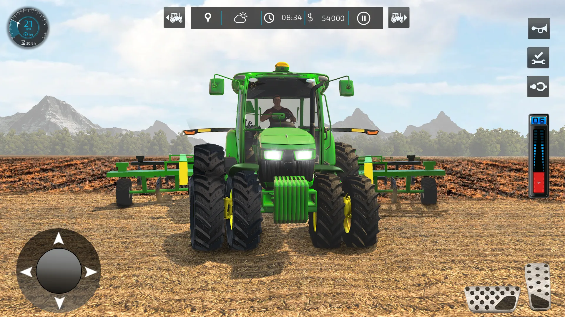 Farm Driving Tractor Games | Indus Appstore | Screenshot