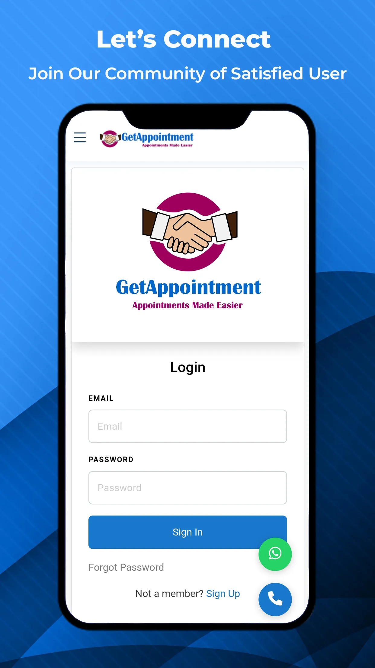 GetAppointment | Indus Appstore | Screenshot