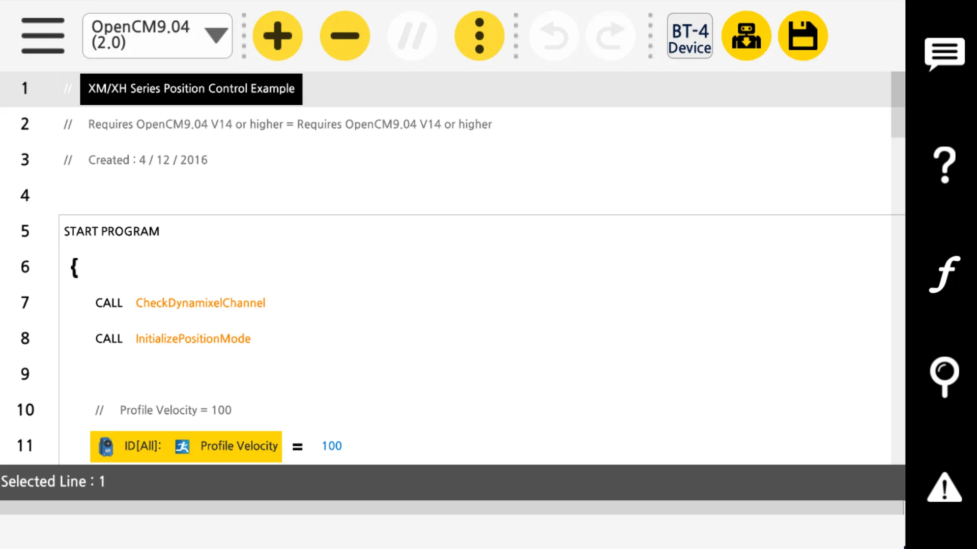 R+m.Task 3.0 (ROBOTIS) | Indus Appstore | Screenshot