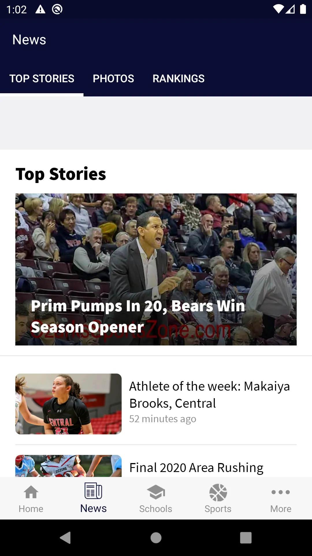 Ozarks Sports Zone | Indus Appstore | Screenshot