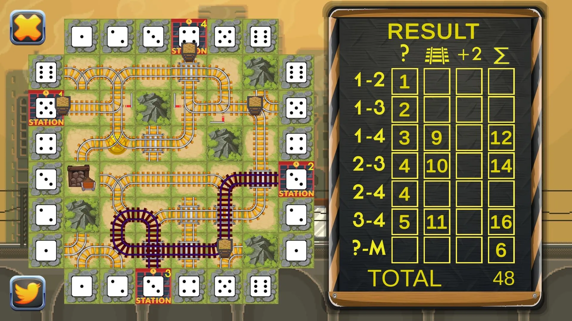 30 rails - board game | Indus Appstore | Screenshot