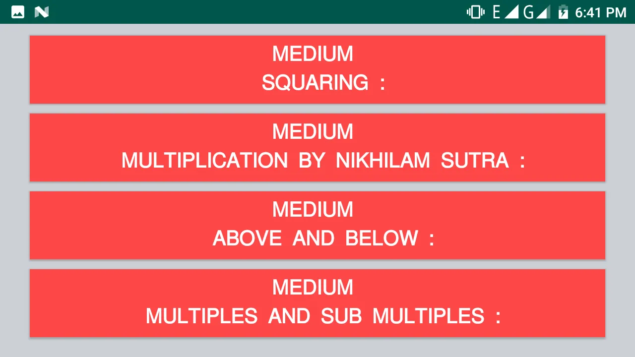 Vedic Math's Trick | Indus Appstore | Screenshot