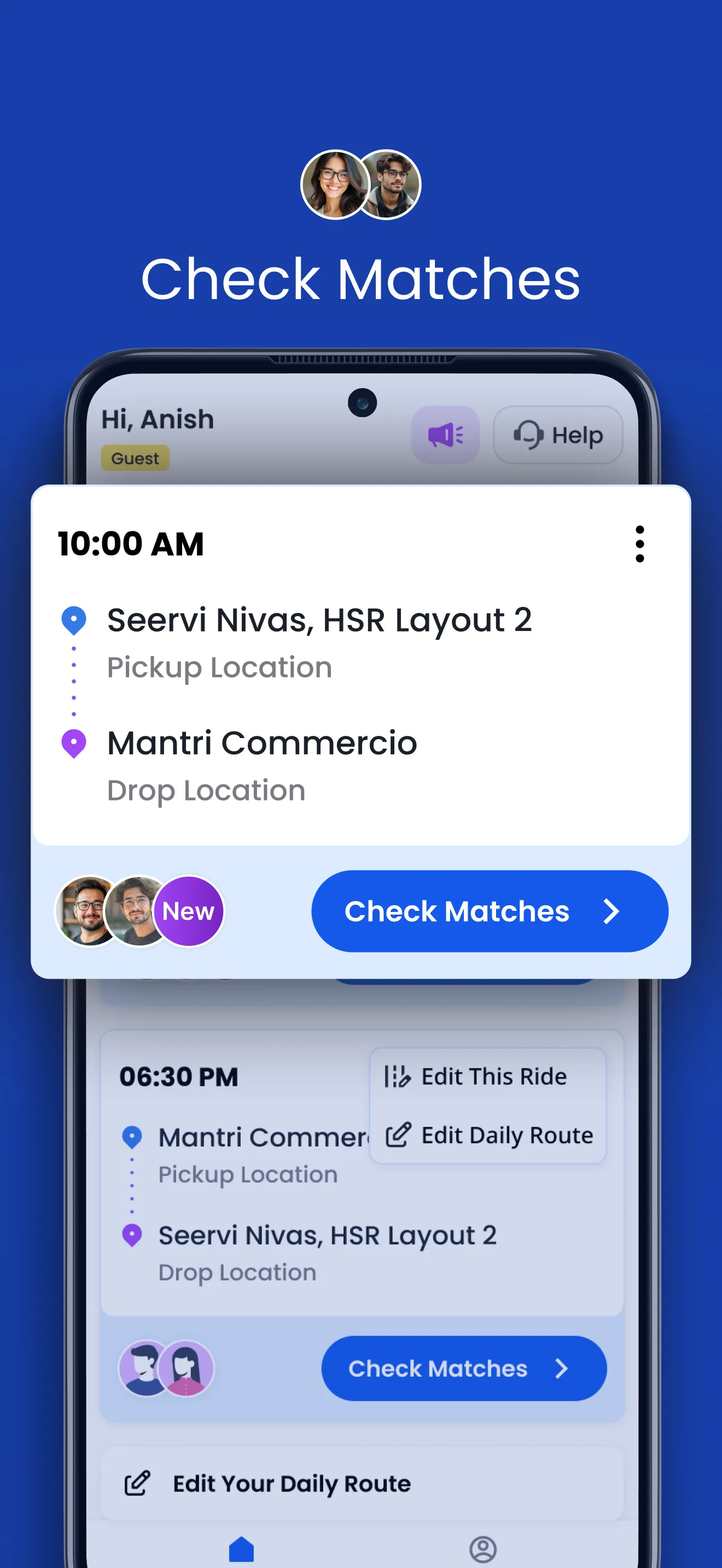 Hopr - Carpool App | Indus Appstore | Screenshot
