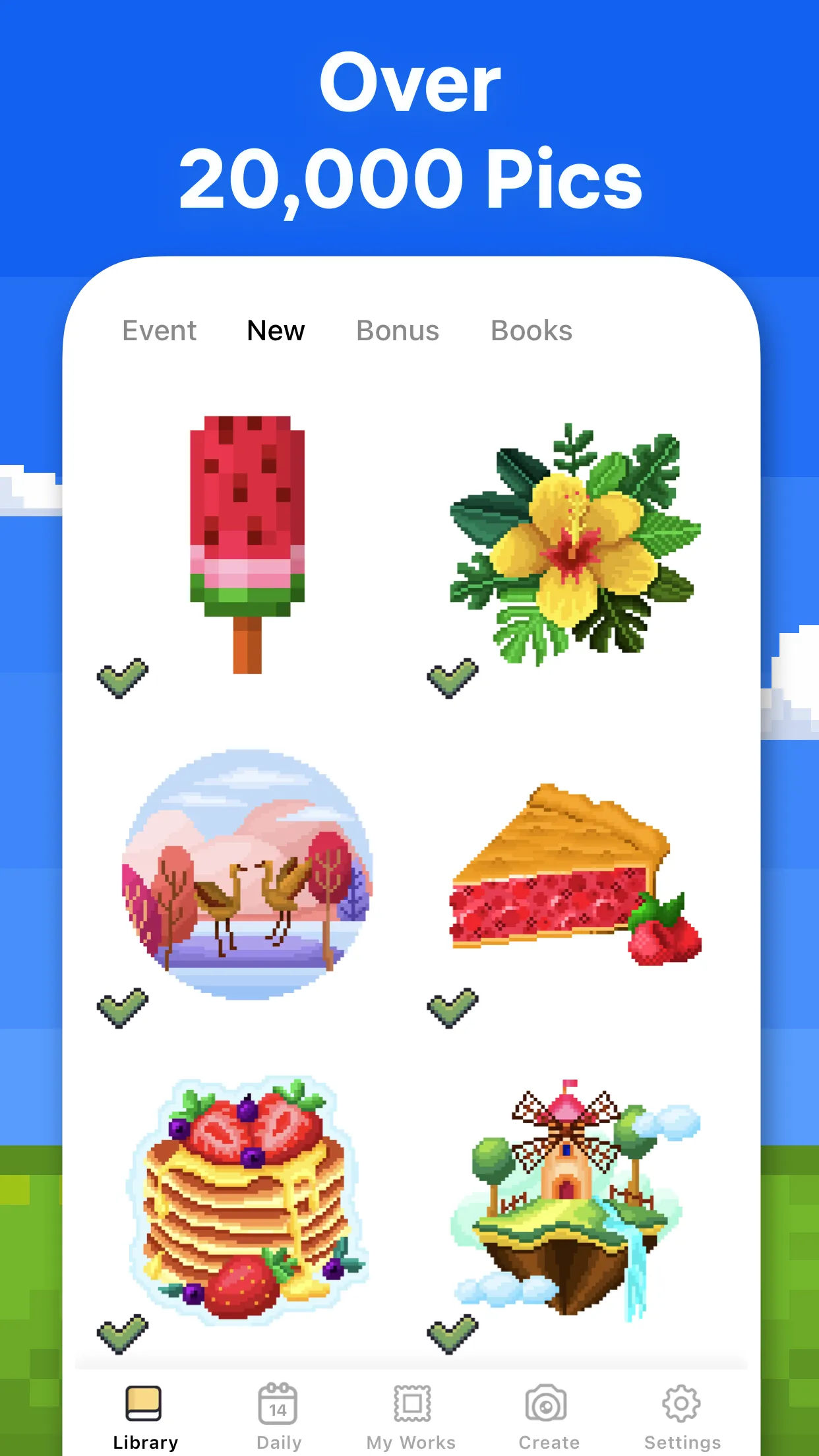 Pixel Art - Color by Number | Indus Appstore | Screenshot