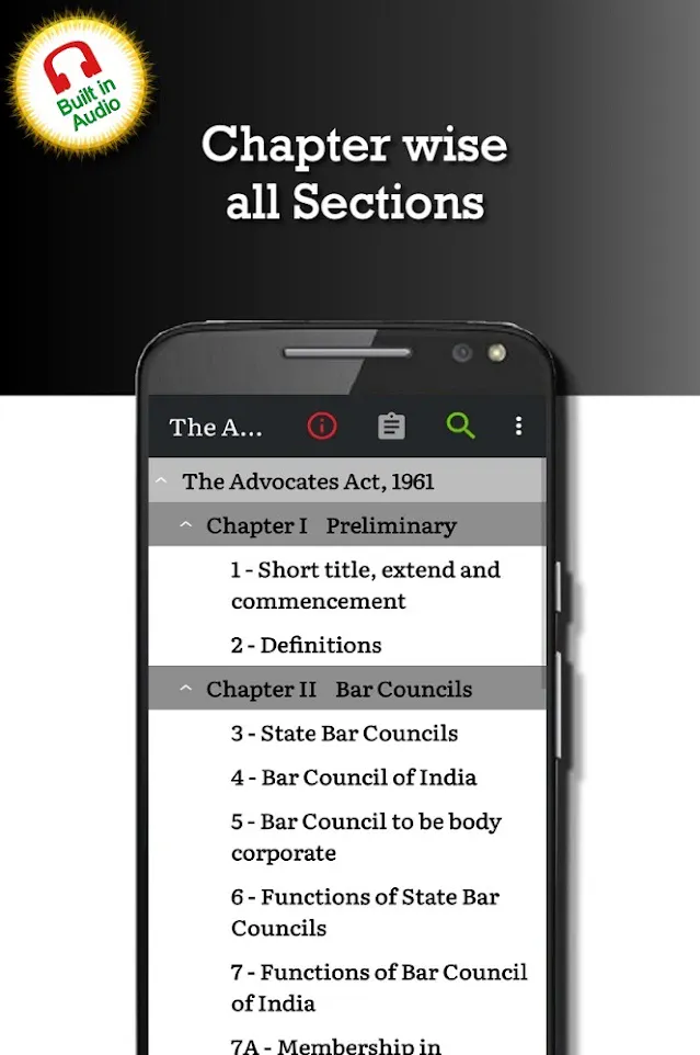 Advocates Act 1961 | Indus Appstore | Screenshot