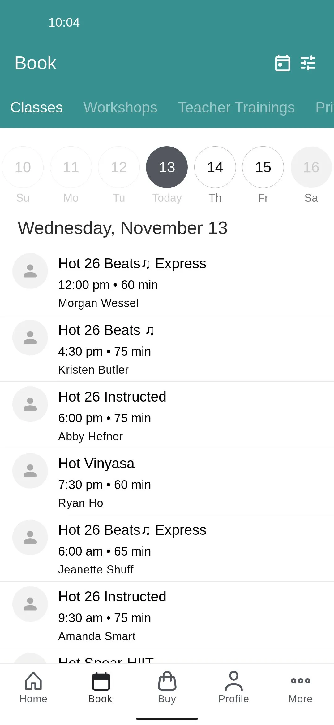 Hot Yoga Louisville | Indus Appstore | Screenshot