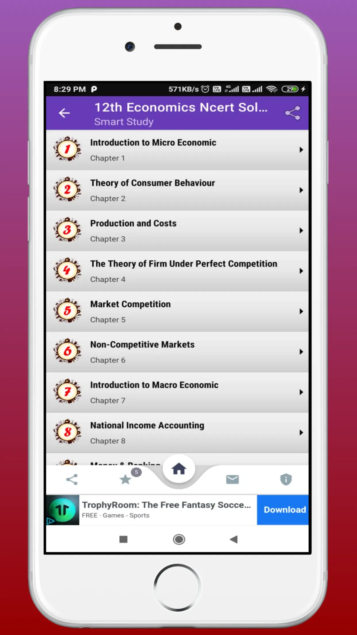 12th Economics Ncert Solutions | Indus Appstore | Screenshot