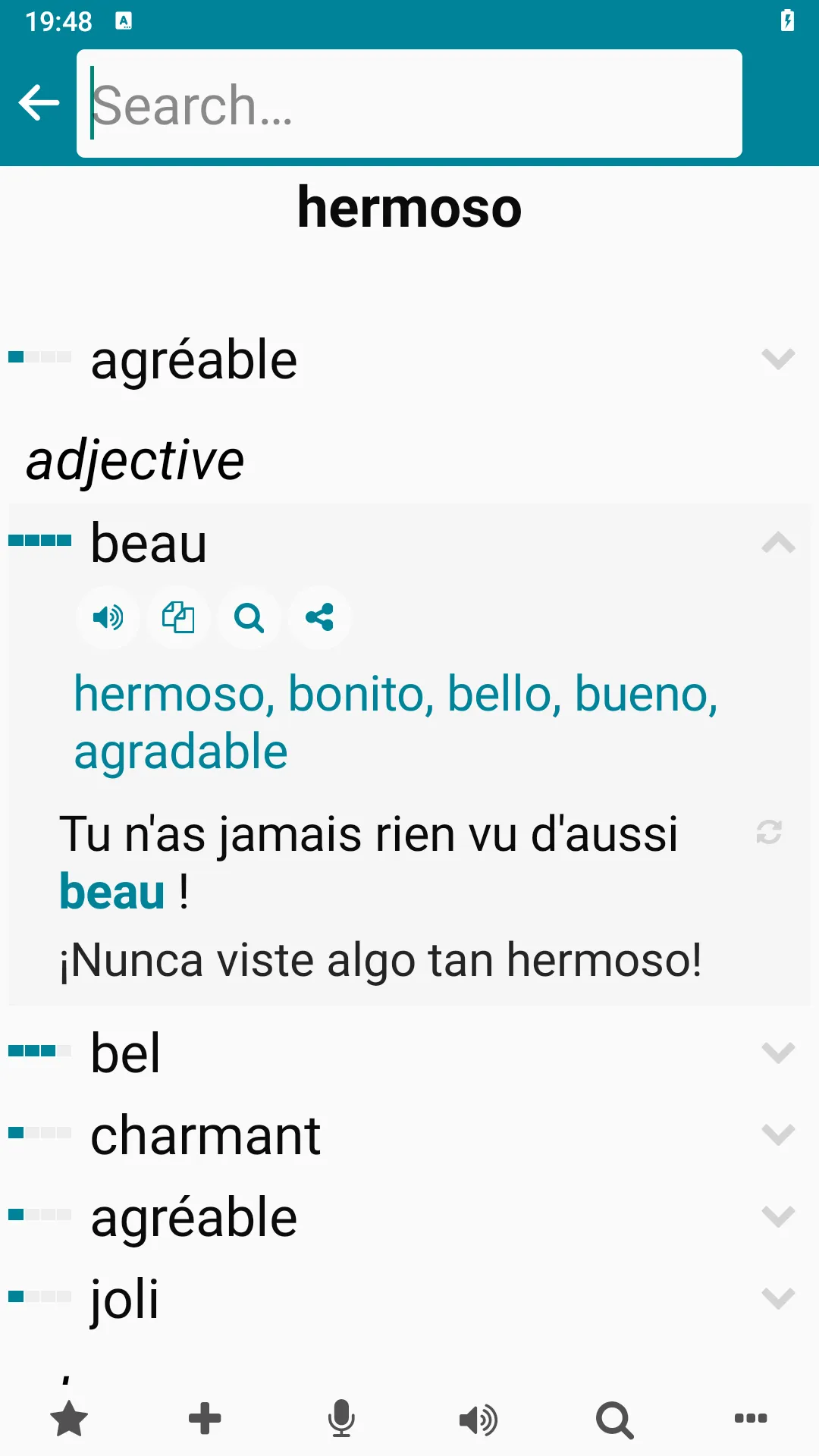 French - Spanish | Indus Appstore | Screenshot