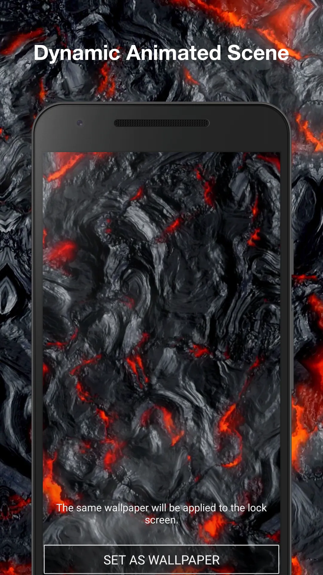 Lava Live Wallpaper | Indus Appstore | Screenshot