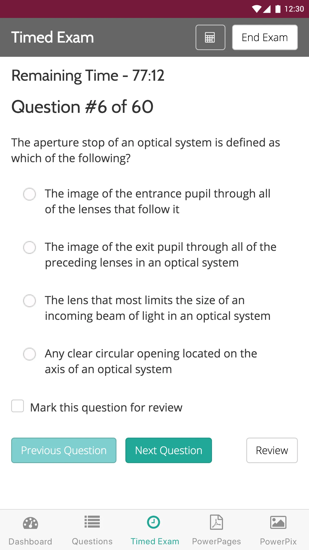 OptoPrep - Study for NBEO® PI | Indus Appstore | Screenshot