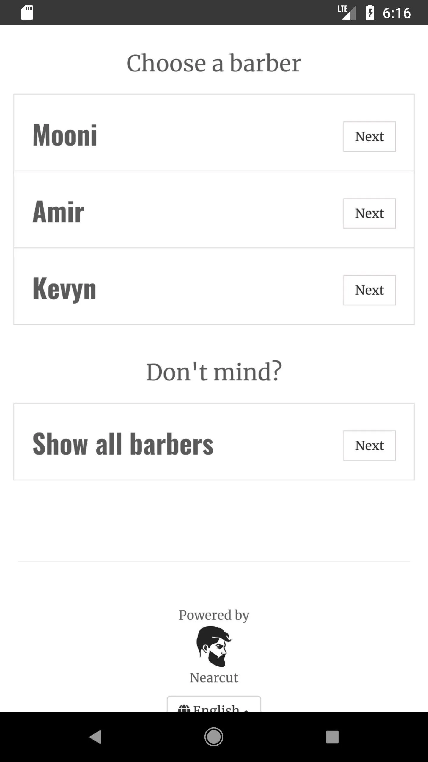 MK Barbers | Indus Appstore | Screenshot