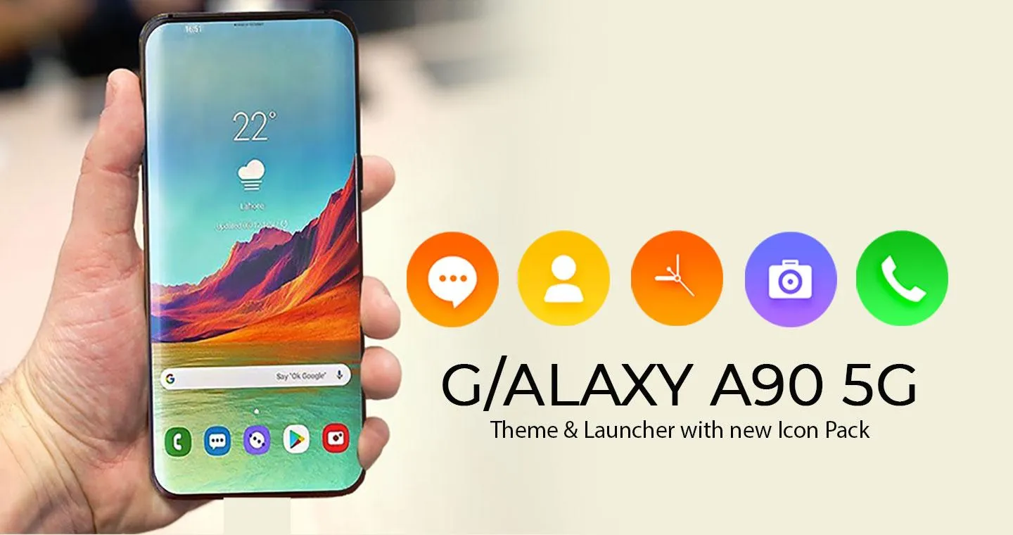 Samsung Galaxy A90 5G Launcher | Indus Appstore | Screenshot