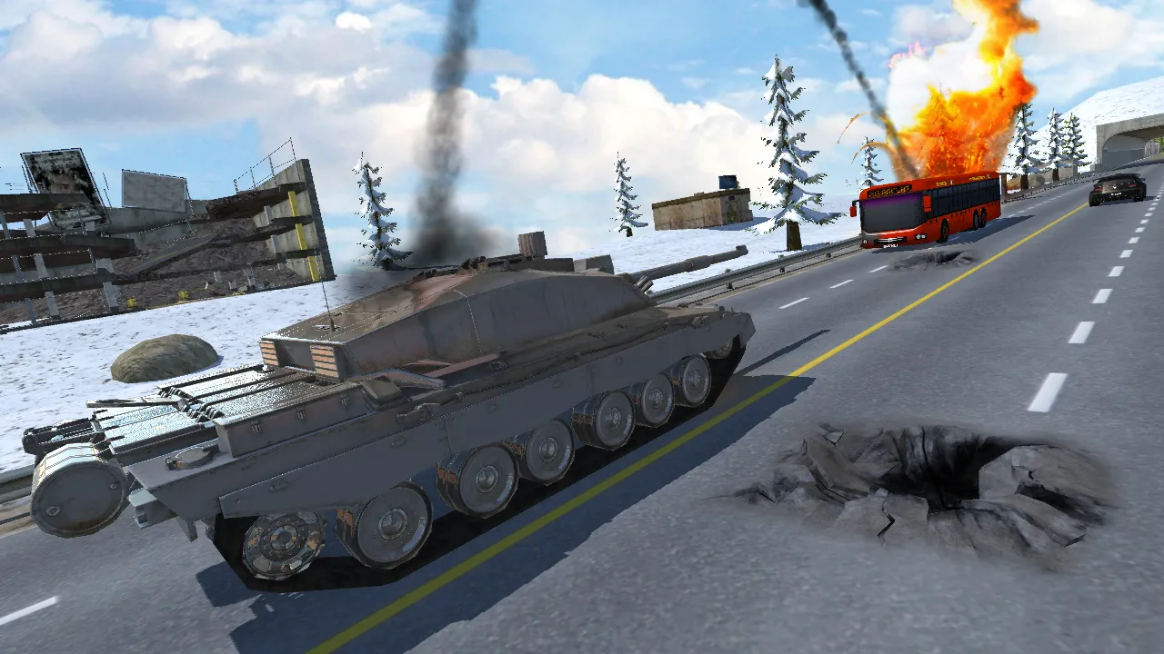 Tank Traffic Racer 2 | Indus Appstore | Screenshot