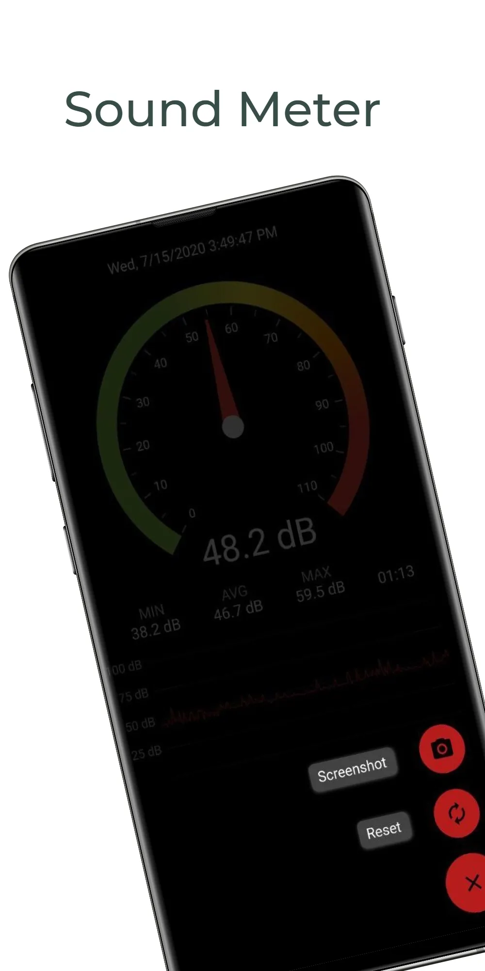 Sound Meter - decibel meter | Indus Appstore | Screenshot