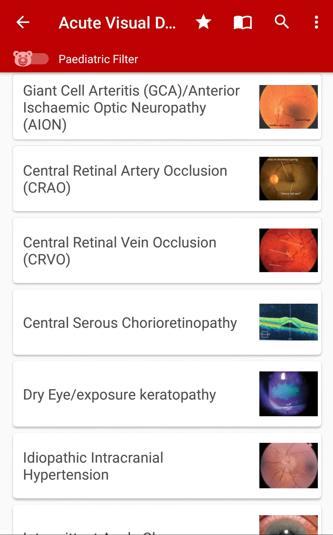 Eye Emergency Manual | Indus Appstore | Screenshot