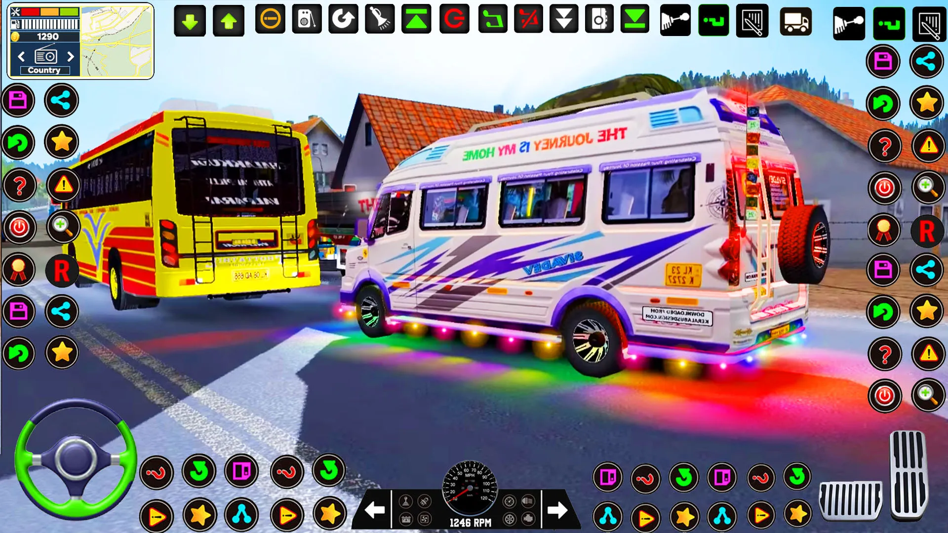 Mini Coach Bus Game: Euro Bus | Indus Appstore | Screenshot