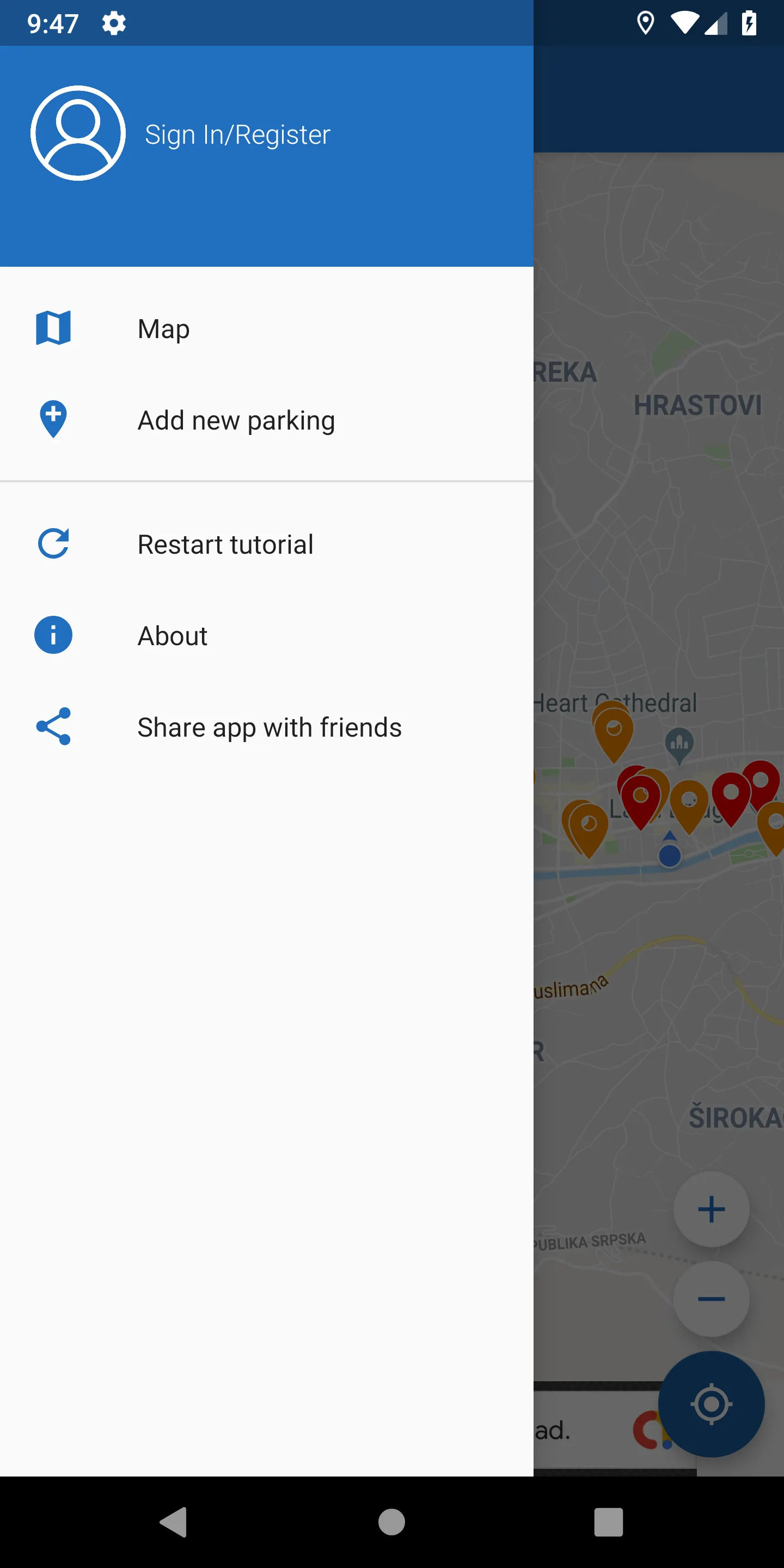 ParkMap - Parking Companion | Indus Appstore | Screenshot