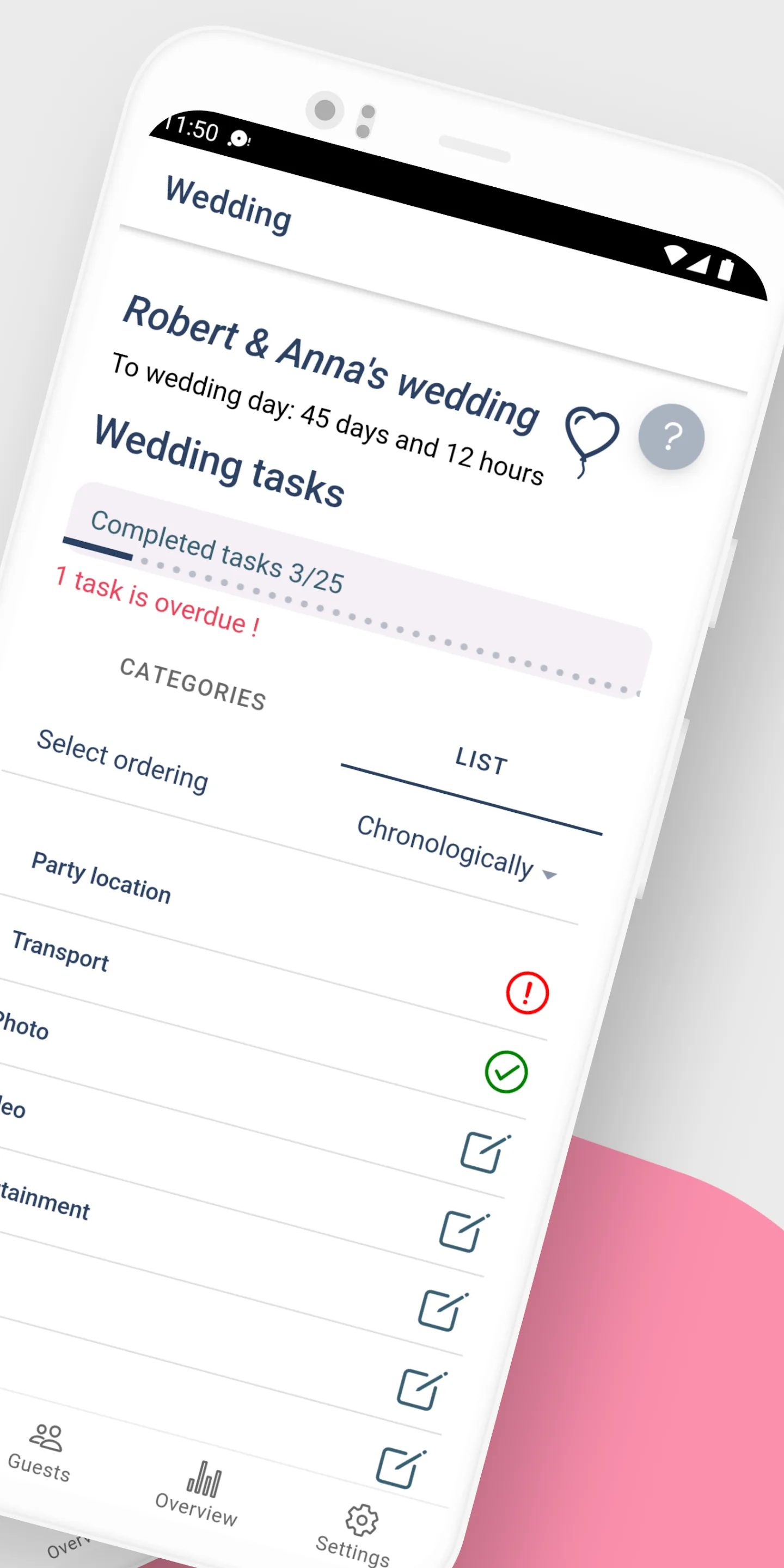 Our Day: Wedding Planner | Indus Appstore | Screenshot