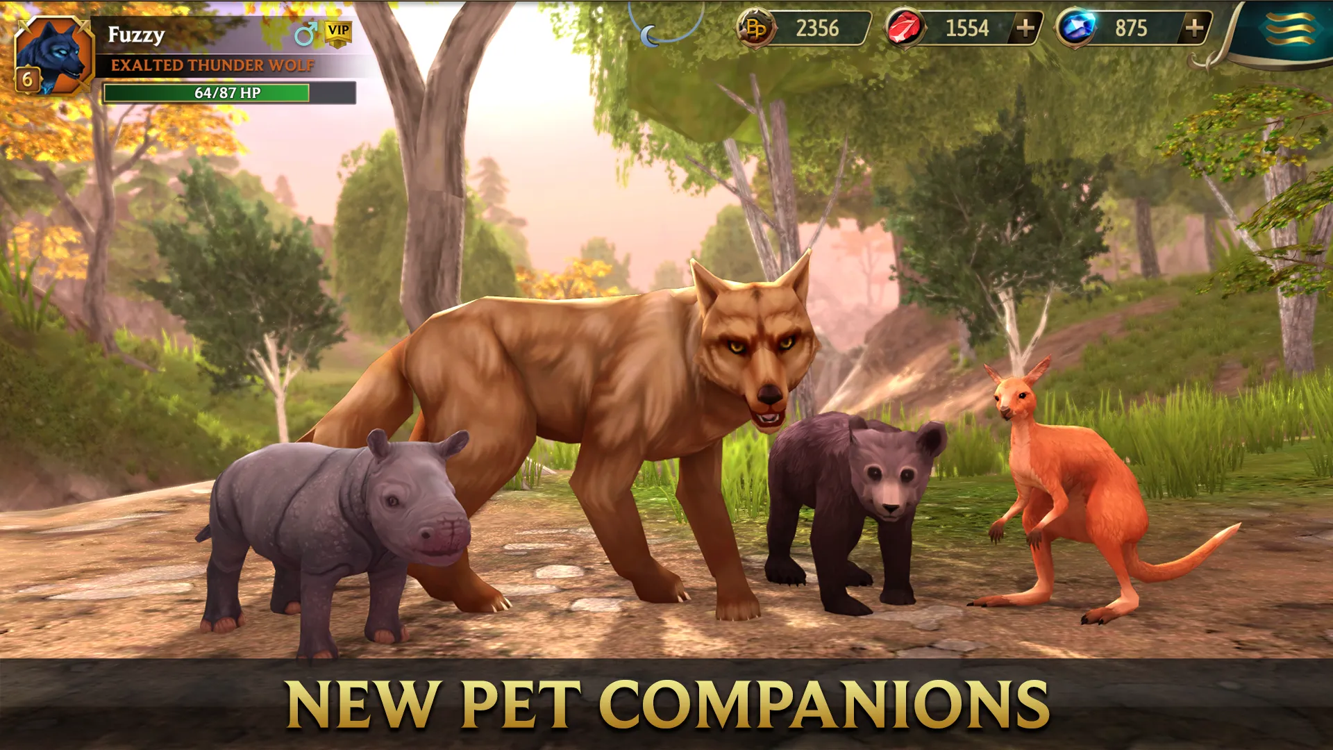 Wolf Tales - Wild Animal Sim | Indus Appstore | Screenshot