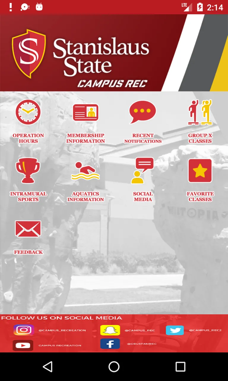 Campus Rec | Indus Appstore | Screenshot