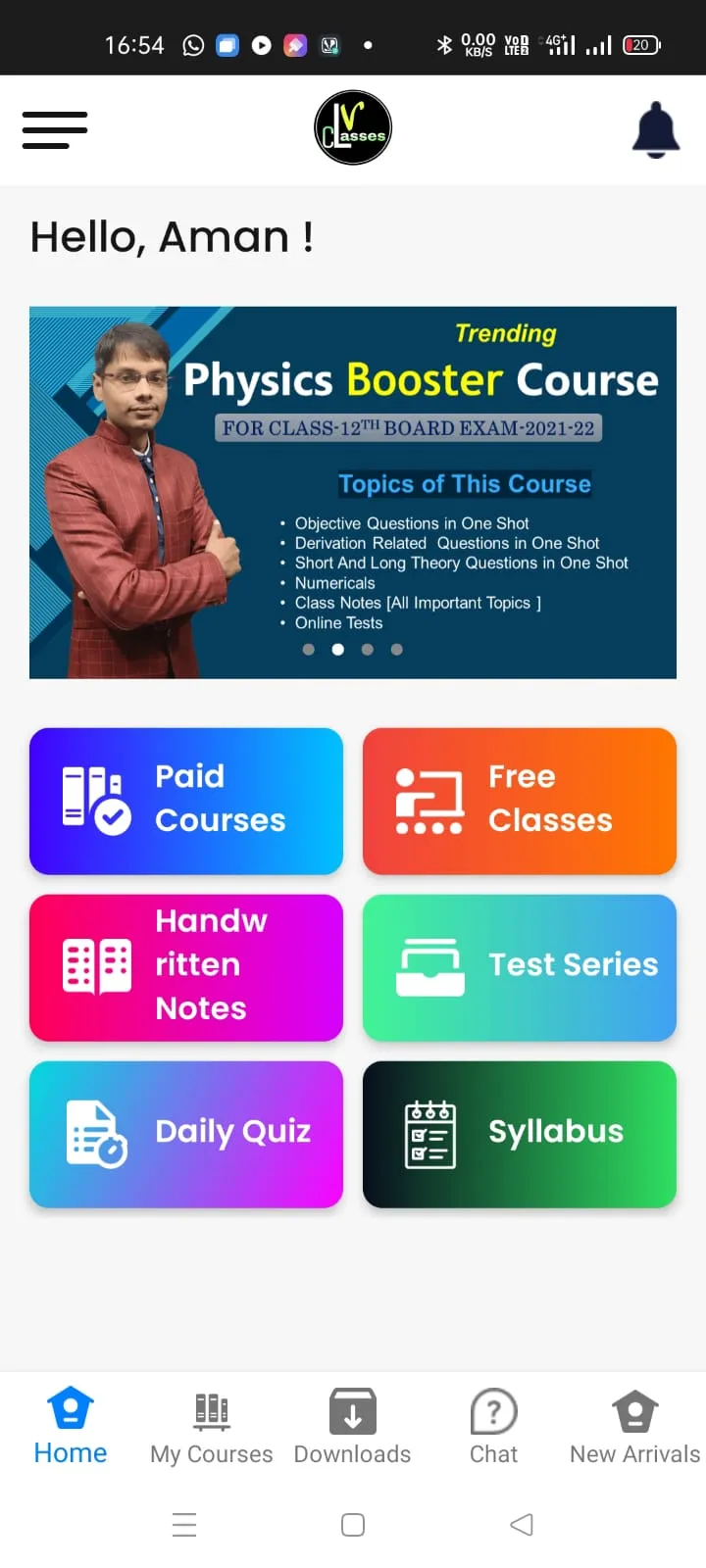 LV Classes | Indus Appstore | Screenshot