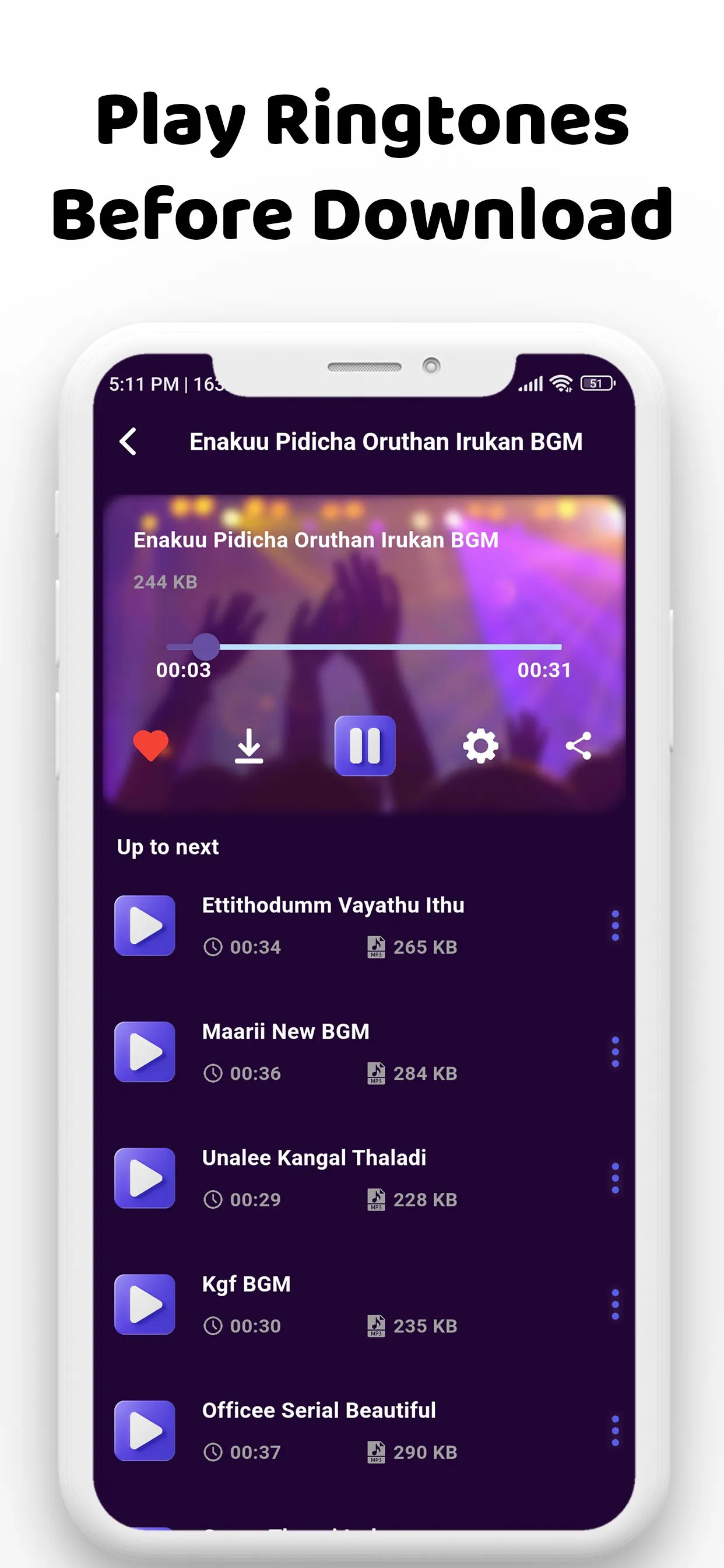 Tamil Ringtones தமிழ் ரிங்டோன் | Indus Appstore | Screenshot