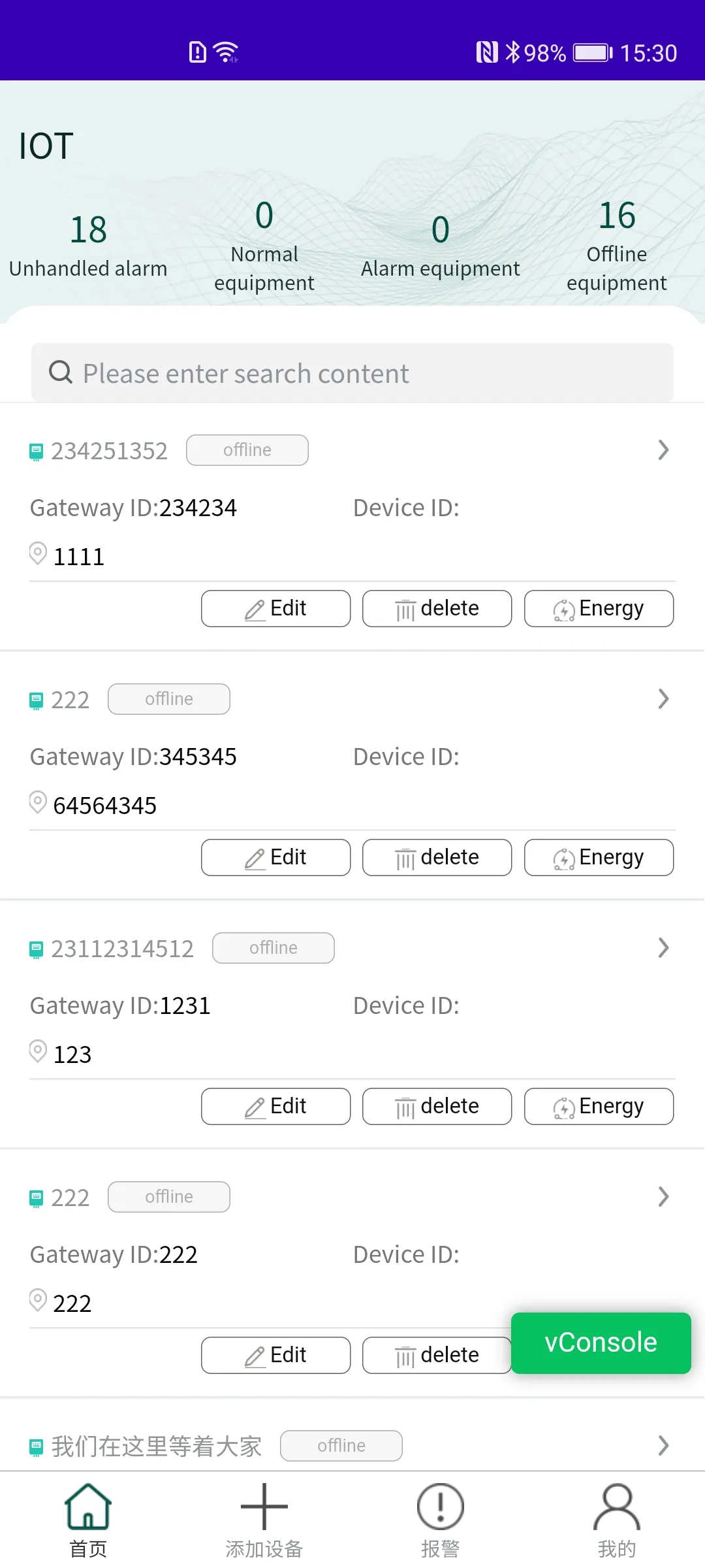 IOT EMS | Indus Appstore | Screenshot